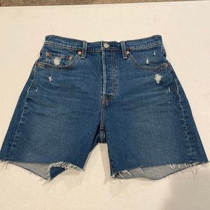 Levi’s 501 Original High Rise Mid-Thigh Women’s Shorts
